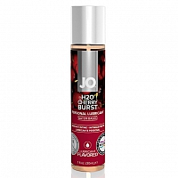 Лубрикант со вкусом вишни JO Flavored H2O Cherry Burst, 30 мл