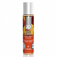Лубрикант со вкусом персика JO Flavored H2O Peachy Lips, 30 мл