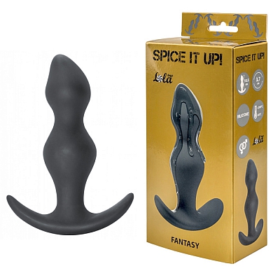 Анальная пробка Spice it up Fantasy Dark Grey