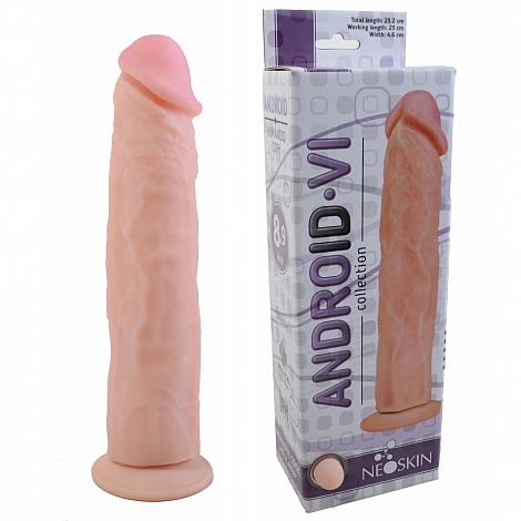 Фаллоимитатор на присоске Android Collection-VI 8.9"