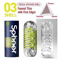 Мастурбатор Tenga Spinner 03 Shell