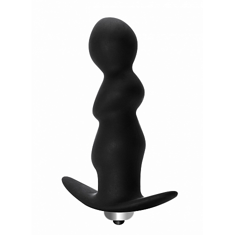 Анальная пробка с вибрацией Spiral Anal Plug Black