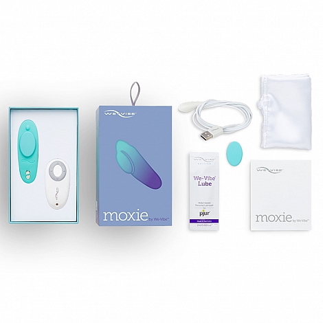 Вибромассажер для стимуляции клитора в трусики Moxie by We-Vibe