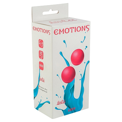 Вагинальные шарики без сцепки Emotions Lexy Large pink