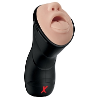 Мастурбатор-ротик с вибрацией глубокая глотка PDX Elite Deep Throat Vibrating Stroker