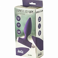 Анальная пробка с вибрацией Spice It Up New Edition Glory Ultraviolet