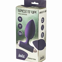 Анальная пробка с вибрацией Spice it up New Edition Perfection Ultraviolet