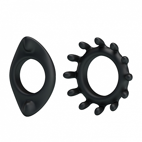 Набор эрекционных колец рельефной формы Baile Ring