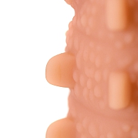 Насадка на фаллос с шипами и бугорками по поверхности размер M, Kokos Extreme Sleeve 04