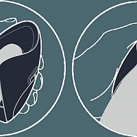 Мужской вибратор (осциллятор) с пультом ДУ Pulse Solo Lux для оргазма без рук