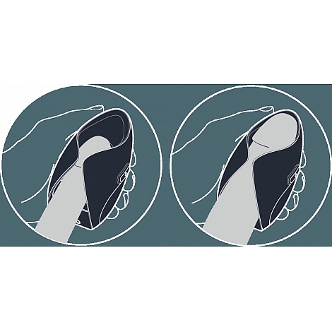 Мужской вибратор (осциллятор) с пультом ДУ Pulse Solo Lux для оргазма без рук