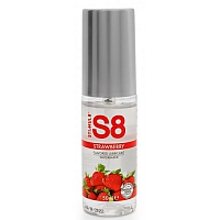 Съедобный лубрикант со вкусом клубники S8 Flavored Lube, 50 мл