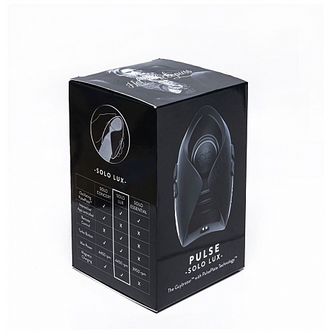 Мужской вибратор (осциллятор) с пультом ДУ Pulse Solo Lux для оргазма без рук