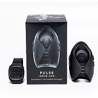 Мужской вибратор (осциллятор) с пультом ДУ Pulse Solo Lux для оргазма без рук