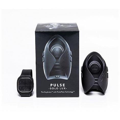 Мужской вибратор (осциллятор) с пультом ДУ Pulse Solo Lux для оргазма без рук