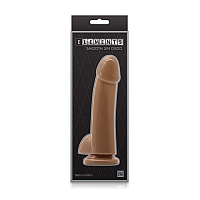 Фаллоимитатор гладкий на присоске Elements - Smooth 5 Inch Dildo Brown