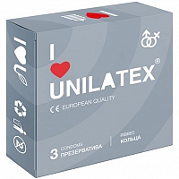 Презервативы Unilatex Ribbed, 3 шт