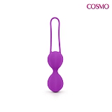 Вагинальные шарики Cosmo фиолетовые